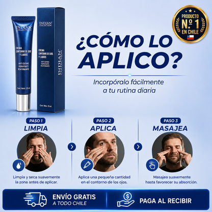 INDIAN COLLECTION™ | Crema para Ojeras, Arrugas y Líneas de Expresión.