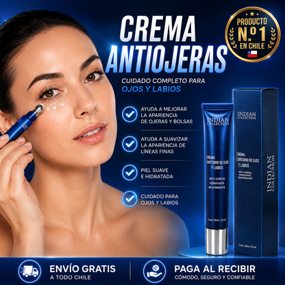 INDIAN COLLECTION™ | Crema para Ojeras, Arrugas y Líneas de Expresión.