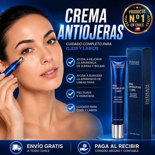 INDIAN COLLECTION™ | Crema para Ojeras, Arrugas y Líneas de Expresión.