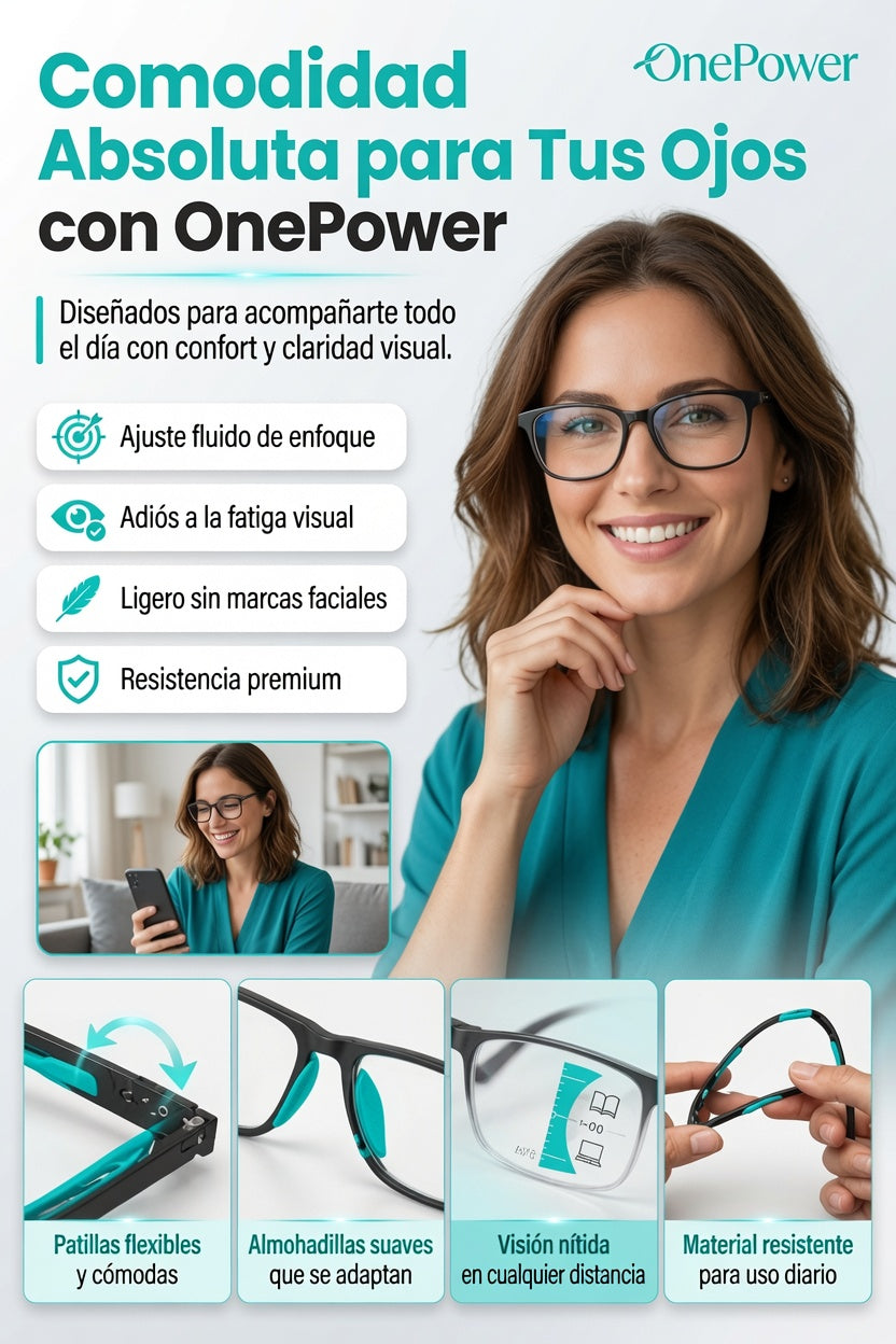 One Power - Lentes Versátiles Para Cualquier Situación