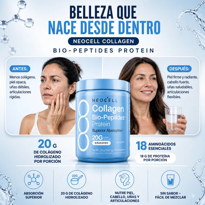 NeoCell® Colágeno Premium + Biopéptidos Proteína 567g