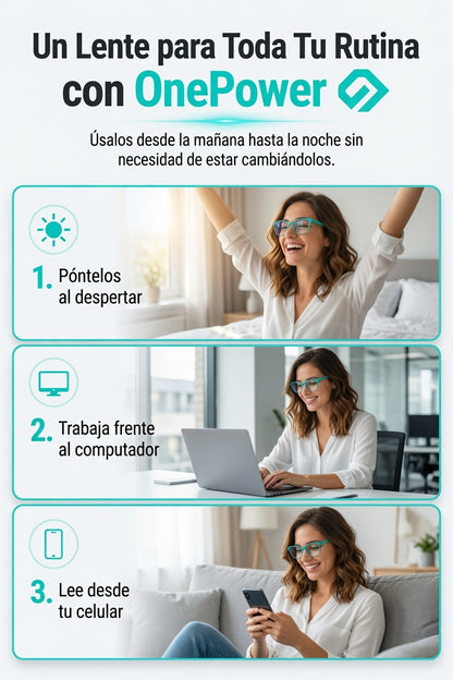One Power - Lentes Versátiles Para Cualquier Situación